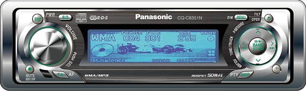 ���������� �� ������������ Panasonik Cq-C8351N