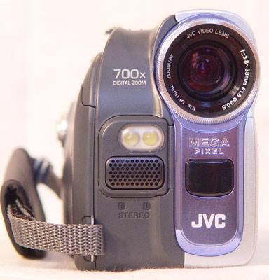 Jvc digitale Videokamera 700x digitaler Zoom manuell