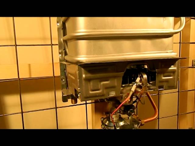 Как разобрать vaillant газовую колонку