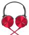 Sony MDR-XB450AP Red Наушники Накладные инструкция, поддержка, форум, описание, мануал