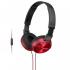 Sony mdr-zx310r, красный Наушники инструкция, поддержка, форум, описание, мануал
