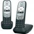 Siemens Gigaset A415 Duo Black Телефон беспроводной DECT инструкция, поддержка, форум, описание, мануал