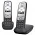 Siemens Gigaset A415A DUO Black Телефон беспроводной DECT инструкция, поддержка, форум, описание, мануал
