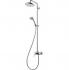 HansGrohe croma 220 showerpipe 27223000, хром Система Душевая инструкция, поддержка, форум, описание, мануал