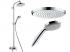 HansGrohe croma 220 showerpipe 27223000, хром Система Душевая инструкция, поддержка, форум, описание, мануал