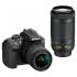 Nikon d3400 kit af-p dx 18-55mm ii + 70-300mm non-vr black Зеркальный Фотоаппарат инструкция, поддержка, форум, описание, мануал