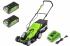 Greenworks g40lm35 Газонокосилка Аккумуляторная инструкция, поддержка, форум, описание, мануал