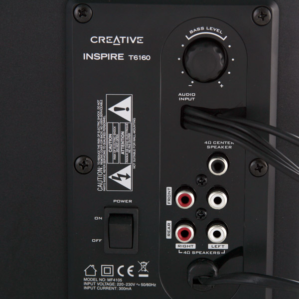 creative inspire t6160 5.1