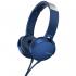 Sony XB550AP Extra Bass Blue (MDRXB550APLC(Е)) Наушники инструкция, поддержка, форум, описание, мануал