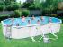 Bestway Hydrium Oval Pool Set 56604 Бассейн Каркасный инструкция, поддержка, форум, описание, мануал
