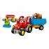 Lego DUPLO Town Сельскохозяйственный трактор (10524) Конструктор инструкция, поддержка, форум, описание, мануал