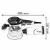 Bosch GEX 125-150 AVE 060137B101 Сетевая эксцентриковая шлифовальная машина инструкция, поддержка, форум, описание, мануал