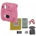 Fujifilm INSTAX MINI 9 FLA PINK SET Фотоаппарат моментальной печати инструкция, поддержка, форум, описание, мануал