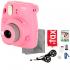 Fujifilm INSTAX MINI 9 PINK SET CHAMPION Фотоаппарат моментальной печати инструкция, поддержка, форум, описание, мануал