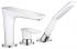 HansGrohe Pura Vida 15432000 хром СМЕСИТЕЛЬ ДЛЯ ВАННЫ НА БОРТ инструкция, поддержка, форум, описание, мануал