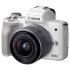 Canon EOS M50 EF-M15-45 IS STM Kit White Фотоаппарат Системный Премиум инструкция, поддержка, форум, описание, мануал