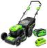 Greenworks 2506807UF Аккумуляторная газонокосилка инструкция, поддержка, форум, описание, мануал