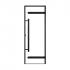 Harvia Дверь Legend D82104ML 8х21 (черная коробка сосна, стекло прозрачное) Стеклянные двери инструкция, поддержка, форум, описание, мануал