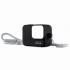 Gopro Sleeve + Lanyard HERO8 черный (AJSST-001) Силиконовый чехол с ремешком инструкция, поддержка, форум, описание, мануал
