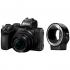 Nikon Z 50 + NIKKOR Z DX 16-50mm VR + FTZ Фотоаппарат Системный инструкция, поддержка, форум, описание, мануал