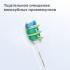 Philips Sonicare HX9002/10 InterCare для удаления налёта в межзубных промежутках Насадка для зубной щетки инструкция, поддержка, форум, описание, мануал