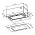 Homsair CROСUS PUSH 52 Glass Beige Вытяжка полностью встраиваемая инструкция, поддержка, форум, описание, мануал