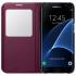 Samsung S View Cover S7 Edge Vinous (EF-CG935PXEGRU) Чехол инструкция, поддержка, форум, описание, мануал
