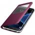 Samsung S View Cover S7 Edge Vinous (EF-CG935PXEGRU) Чехол инструкция, поддержка, форум, описание, мануал