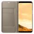 Samsung Galaxy S8 LED View Cover Gold (EF-NG950PFEGRU) Чехол инструкция, поддержка, форум, описание, мануал
