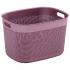 KIS Filo Basket XL 30л Pink Корзина для белья инструкция, поддержка, форум, описание, мануал
