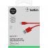 Belkin USB папа/8-pin Lightning папа 1,2м Red Кабель Для iPod, iPhone, iPad инструкция, поддержка, форум, описание, мануал