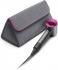 Dyson HD01 Supersonic (фуксия) в сером чехле Фен инструкция, поддержка, форум, описание, мануал