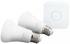Philips Hue Starter Kit E27 White, 2 шт + блок управления (929001821619) Комплект умного света инструкция, поддержка, форум, описание, мануал