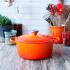 Le Creuset 22 см Flame (21177220902430) Кастрюля с крышкой инструкция, поддержка, форум, описание, мануал