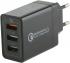 Red Line Tech 3 USB QC 3.0 Black (УТ000015765) Сетевое зарядное устройство инструкция, поддержка, форум, описание, мануал
