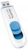 ADATA Classic C008 64Gb White/Blue (AC008-64G-RWE) Usb-Флешка инструкция, поддержка, форум, описание, мануал