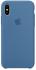 Apple Silicone Case для iPhone X Denim Blue (MRG22ZM/A) Чехол инструкция, поддержка, форум, описание, мануал