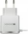 Canyon 1xUSB + кабель Lightning, 2.1A, White/Silver (CNE-CHA043WS) Сетевое зарядное устройство инструкция, поддержка, форум, описание, мануал