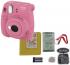 Fujifilm Instax Mini 9 Pink (Flamingo Pink Set) Фотоаппарат моментальной печати инструкция, поддержка, форум, описание, мануал