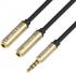 Vention аудио Jack 3.5 mm M (4 pin)/2xJack 3.5 mm F, 0.3 м, Black (BBCBY) Переходник-разветвитель инструкция, поддержка, форум, описание, мануал