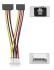 Vention MOLEX (4pin) M/2xSATA (15pin) F (угол 90), 0.15 м (KDCBB) Кабель-переходник инструкция, поддержка, форум, описание, мануал