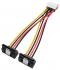 Vention MOLEX (4pin) M/2xSATA (15pin) F (угол 90), 0.15 м (KDCBB) Кабель-переходник инструкция, поддержка, форум, описание, мануал