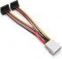 Vention MOLEX (4pin) M/2xSATA (15pin) F (угол 90), 0.15 м (KDCBB) Кабель-переходник инструкция, поддержка, форум, описание, мануал