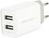 Red Line Fast Charger Lux 2 USB, 2.1A White (УТ000010357) Сетевое зарядное устройство инструкция, поддержка, форум, описание, мануал