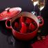 Le Creuset 22 см Cerise (21177220602430) Кастрюля с крышкой инструкция, поддержка, форум, описание, мануал