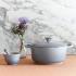 Le Creuset 22 см Perlgrau (21177225412430) Кастрюля с крышкой инструкция, поддержка, форум, описание, мануал