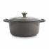 Le Creuset 22 см Perlgrau (21177225412430) Кастрюля с крышкой инструкция, поддержка, форум, описание, мануал
