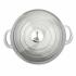 Le Creuset 22 см Perlgrau (21177225412430) Кастрюля с крышкой инструкция, поддержка, форум, описание, мануал