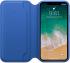 Apple Leather Folio  для iPhone X Electric Blue (MRGE2ZM/A) Чехол инструкция, поддержка, форум, описание, мануал