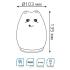 Gauss 2W кошка LED 1/10/40 White (NN303) Детский ночник инструкция, поддержка, форум, описание, мануал